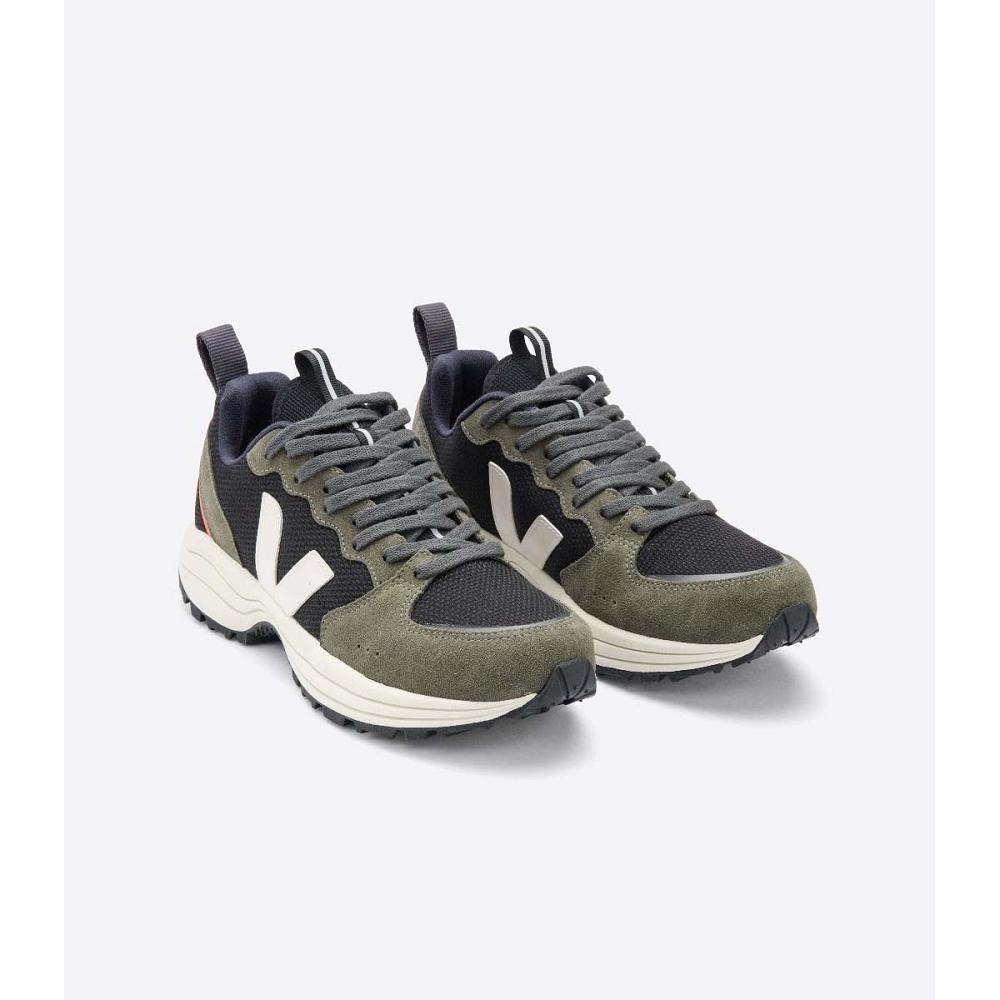 Men's Veja VENTURI BASTILLE B-MESH Running Shoes Olive | SG 178JPQ